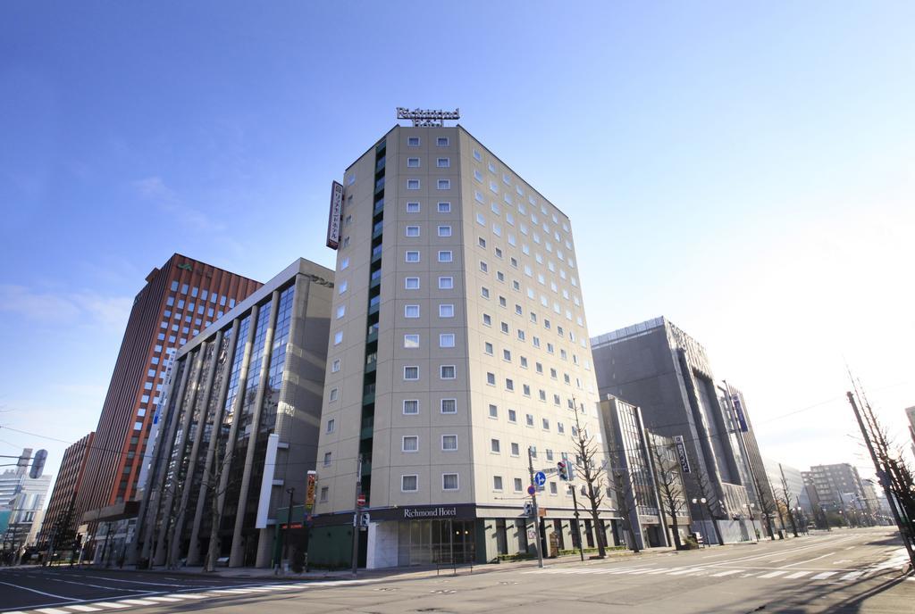 Richmond Hotel Sapporo Ekimae Bagian luar foto